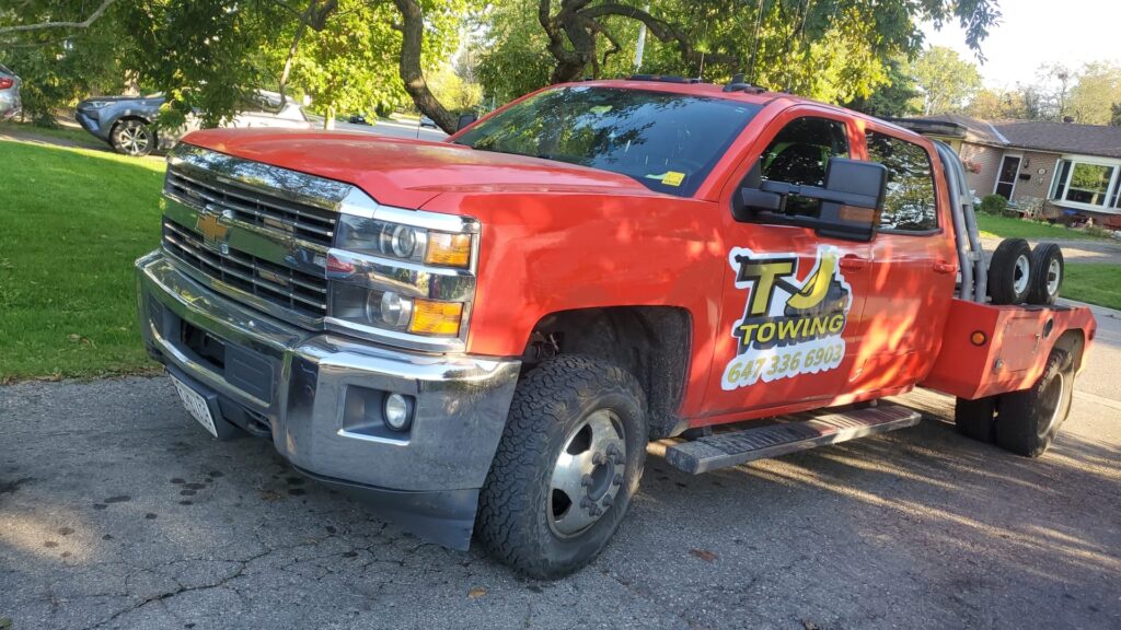 Tj towing truck
